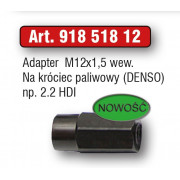 Adapter młotka udarowego DENSO M12x1,5 wew- 918 518 12